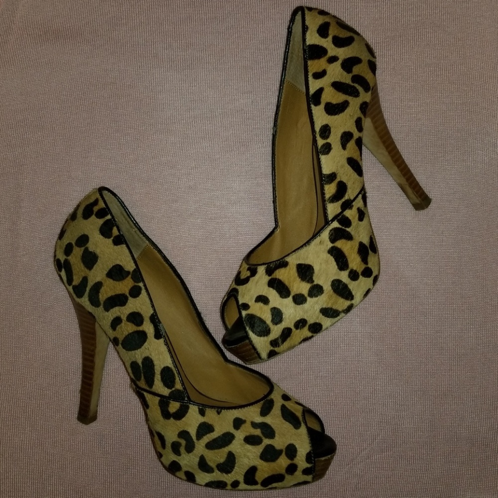 Steven by Steve Madden Leopard Heels - Picture 4 of 7
